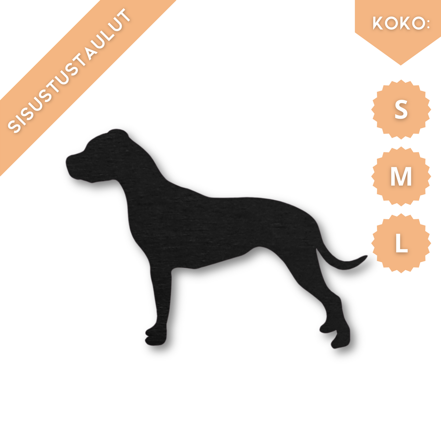 Dogo Argentino -sisustustaulu