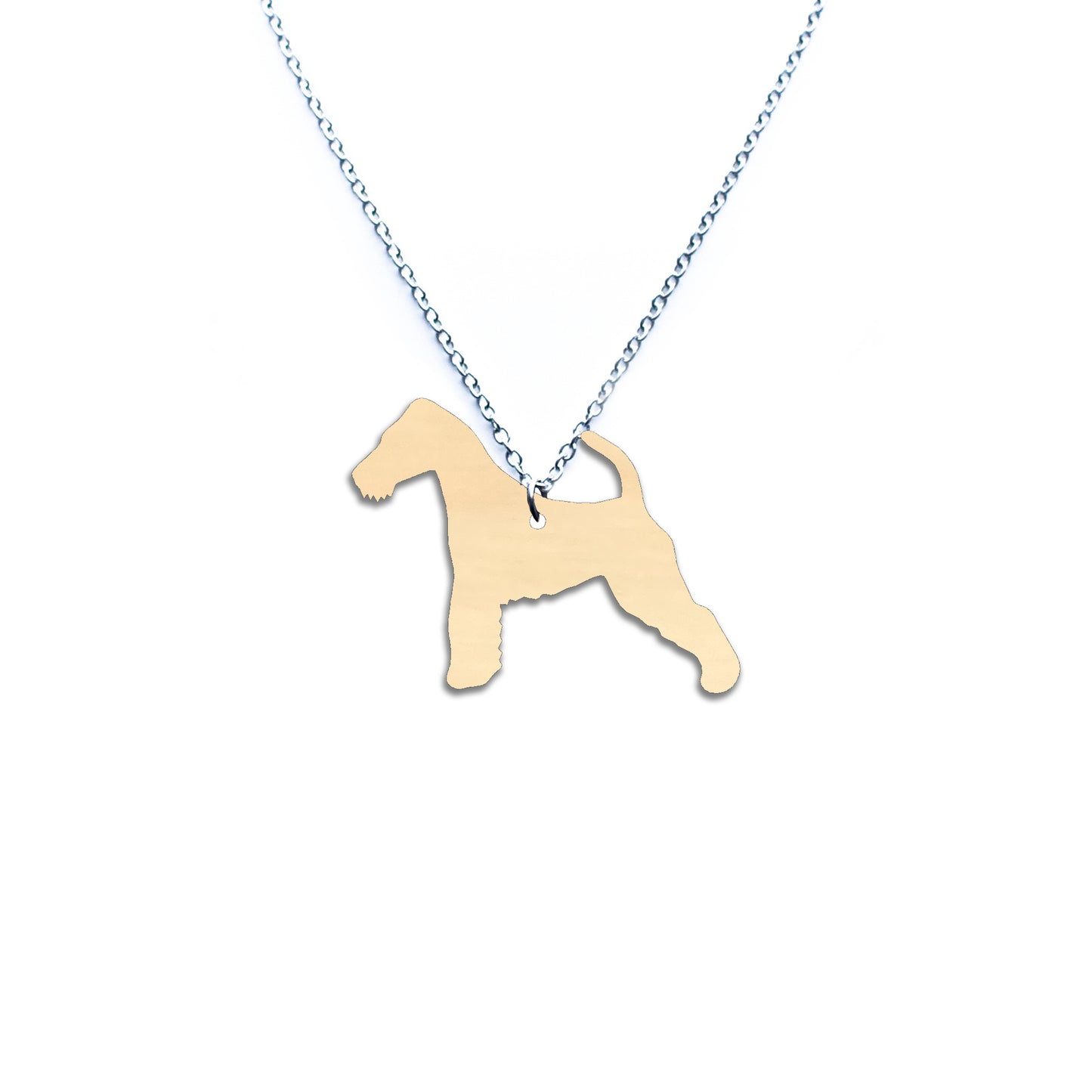 Karkeakarvainen kettuterrieri -kaulakoru