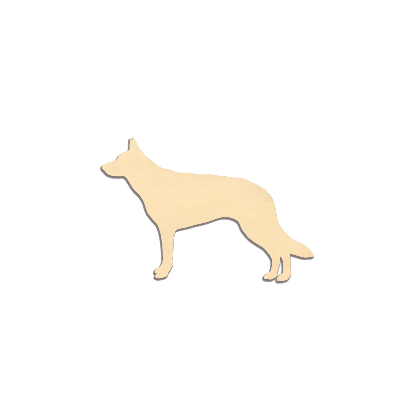 Saksanpaimenkoira seisova -jääkaappimagneetti