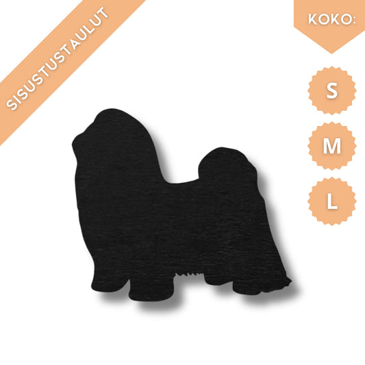 Shih tzu -sisustustaulu