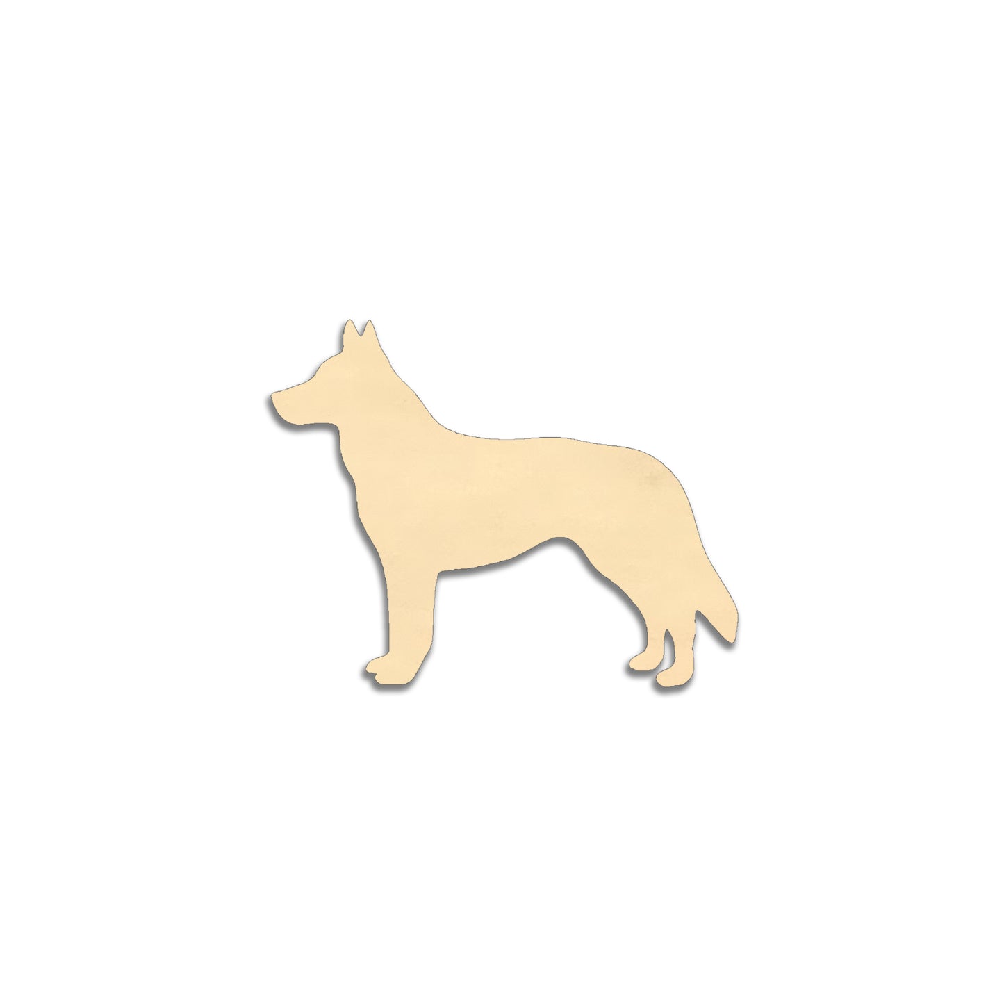 Valkoinen paimenkoira -jääkaappimagneetti