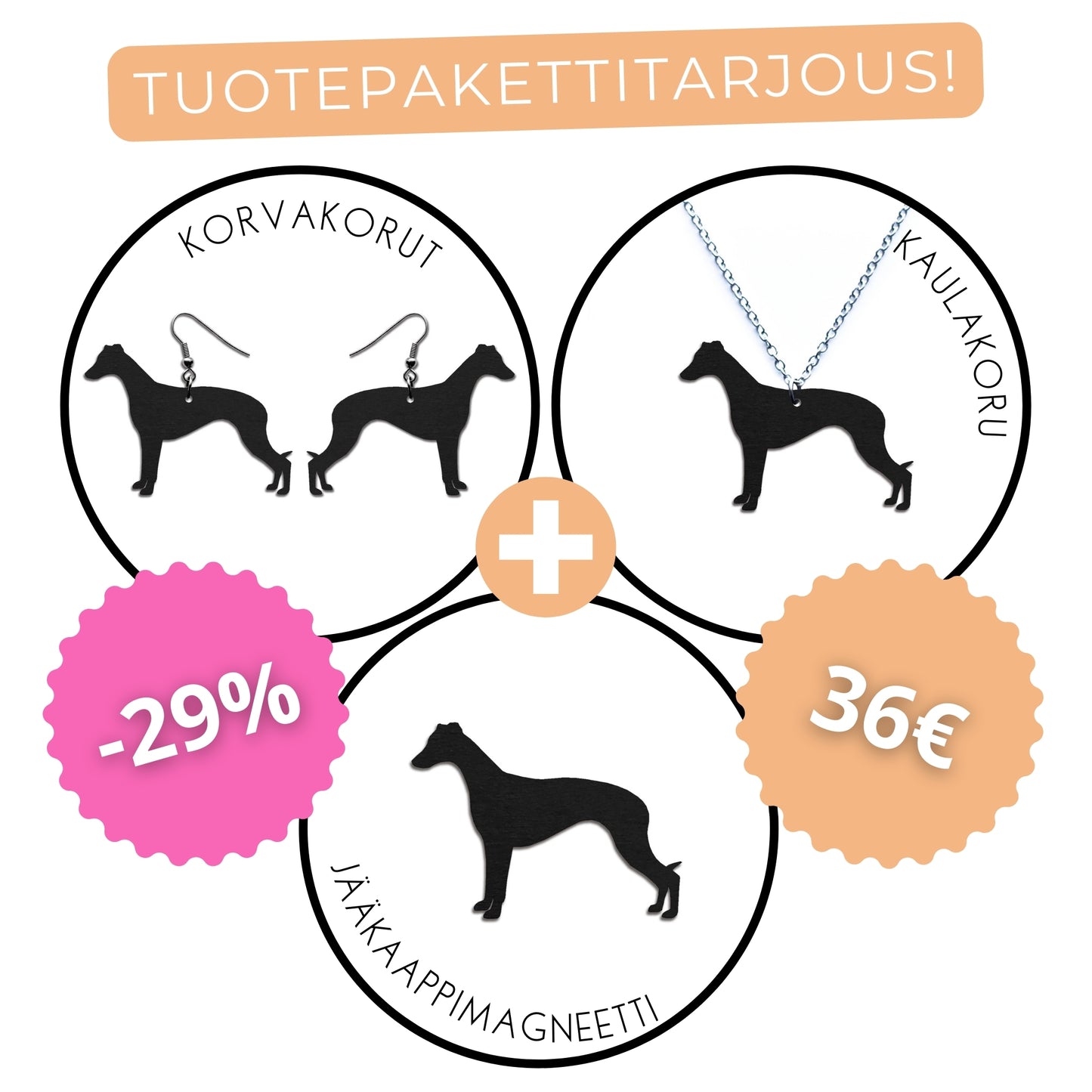 Whippet -tuotepaketti