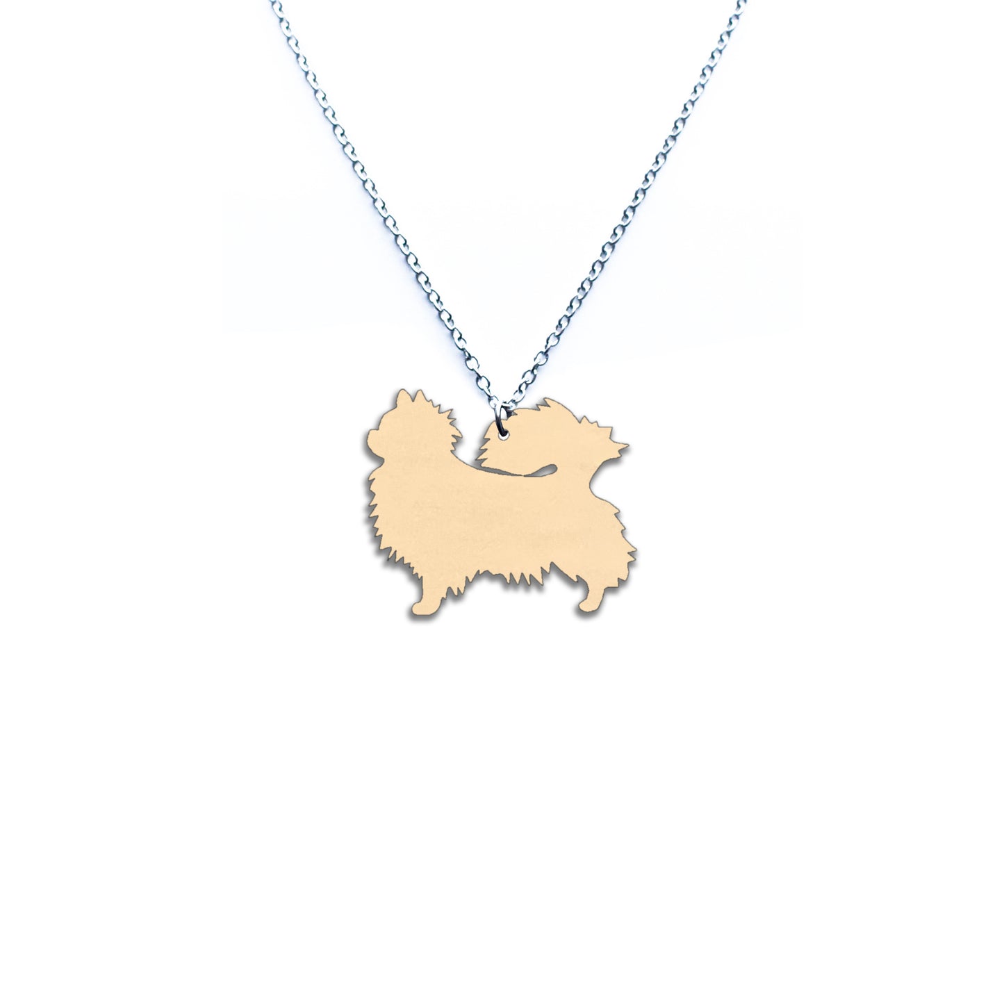 Chihuahua pitkäkarvainen -kaulakoru