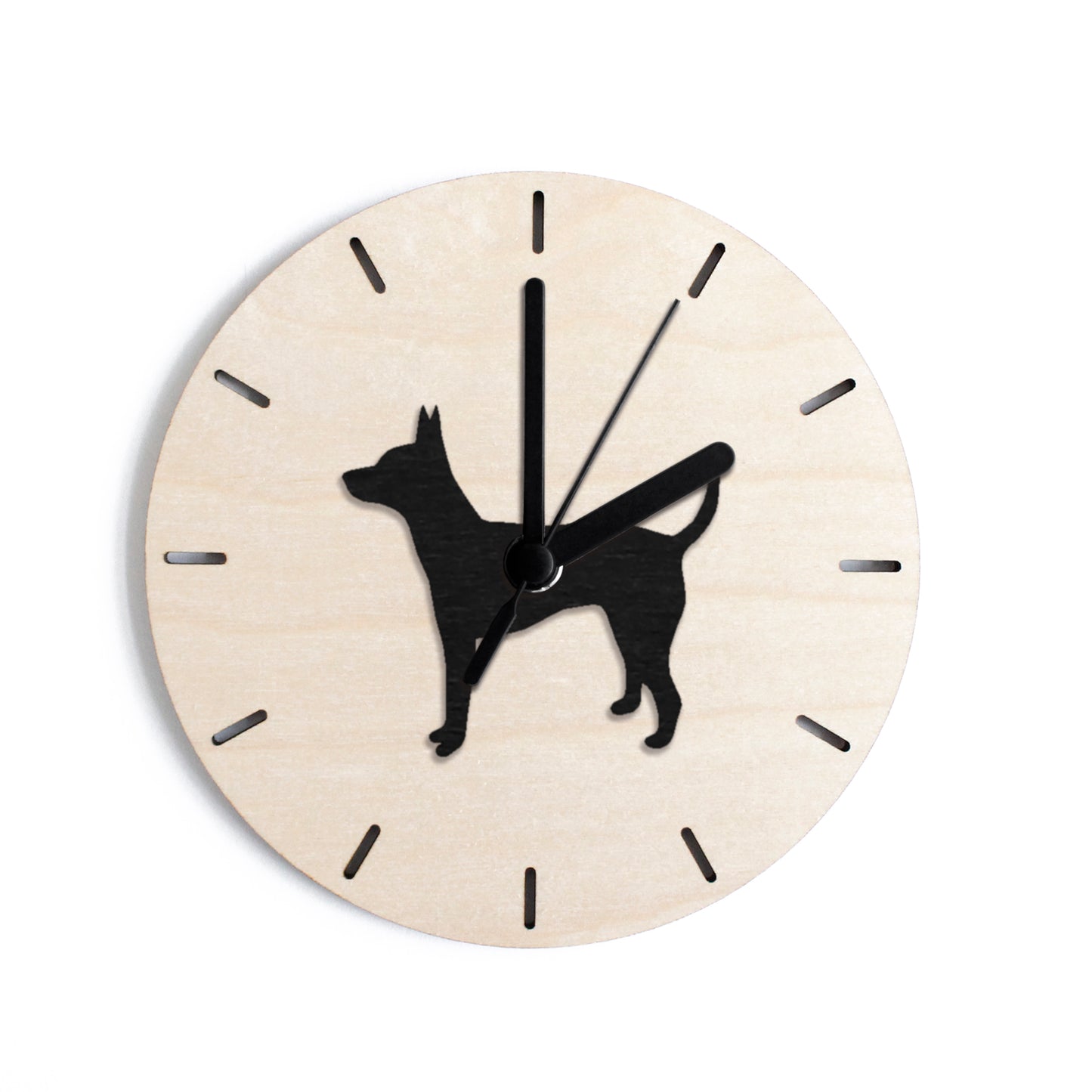 Amerikankarvatonterrieri -pöytäkello