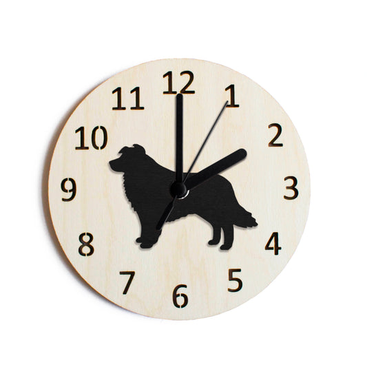 Bordercollie -seinäkello