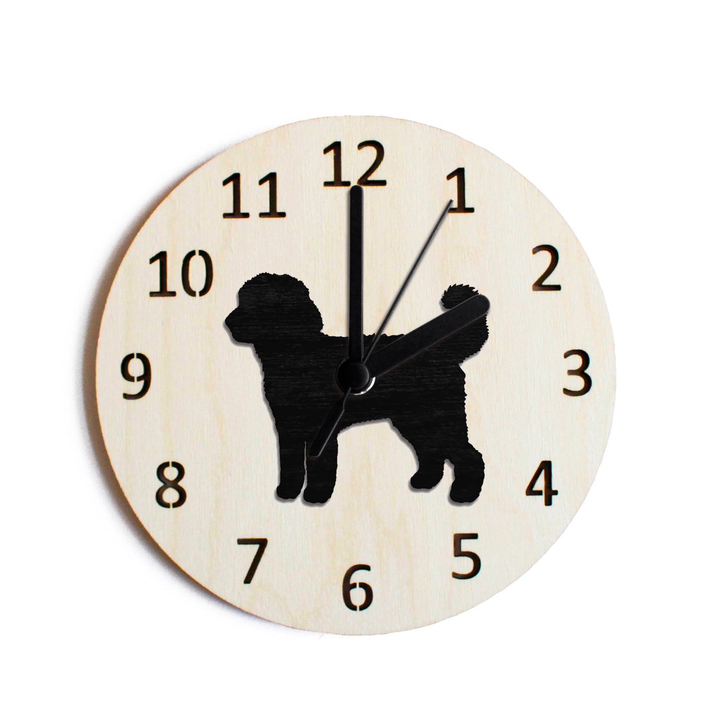 Labradoodle -seinäkello