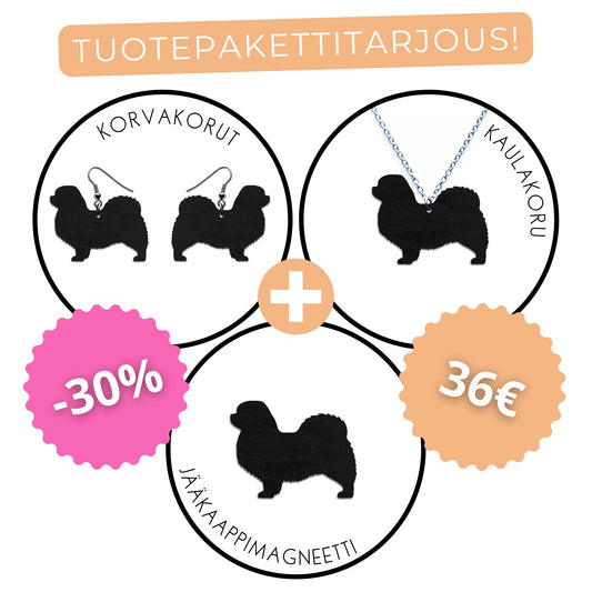 Tiibetinspanieli -tuotepaketti