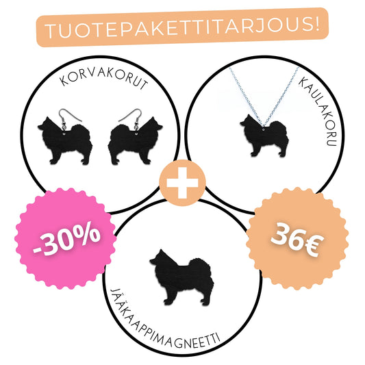 Suomenlapinkoira -tuotepaketti