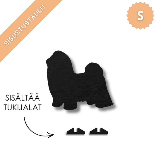 Shih tzu -sisustustaulu