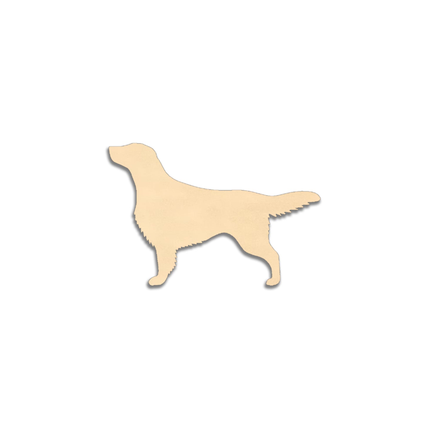 Sileäkarvainen noutaja -jääkaappimagneetti